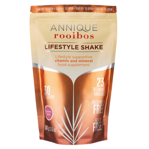 Lekker Rooibos Lifestyle Strawberry shake 500g