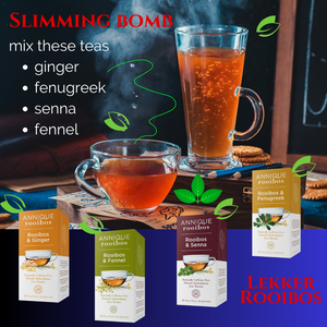 Lekker Rooibos Slimming bomb stops you from snacking through the day